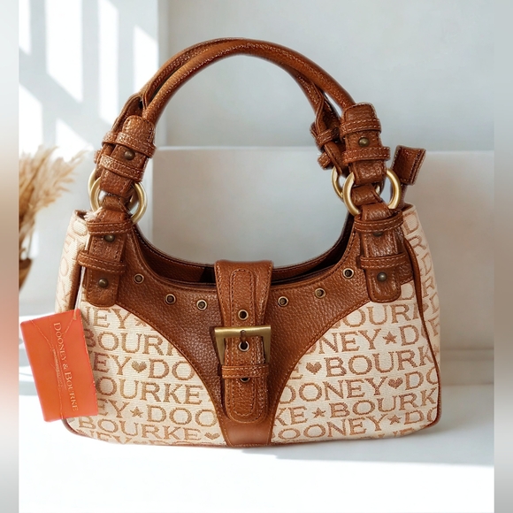 Dooney & Bourke Handbags - Dooney & Bourke Rare Y2K Vintage Small Satchel NWT w/ COA
